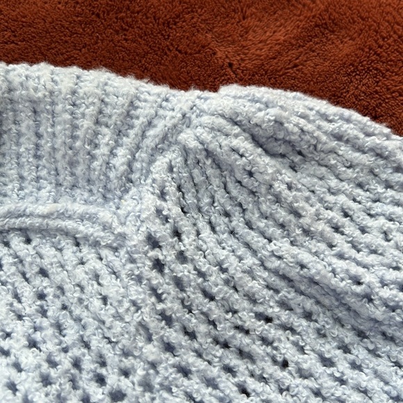 NWT Free People Care FP Snowdrift Pullover / Peri Ice Size XS - Picture 9 of 10